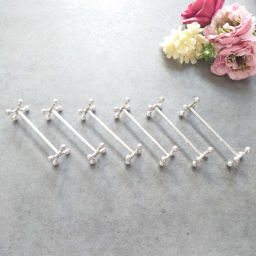 希少 美品 クリストフル ブール カトラリーレスト 6点