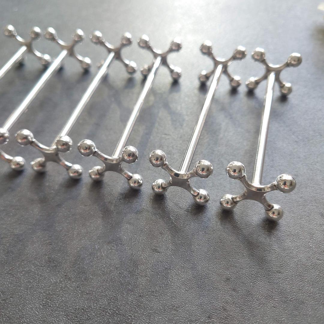 希少 美品 クリストフル ブール カトラリーレスト 6点