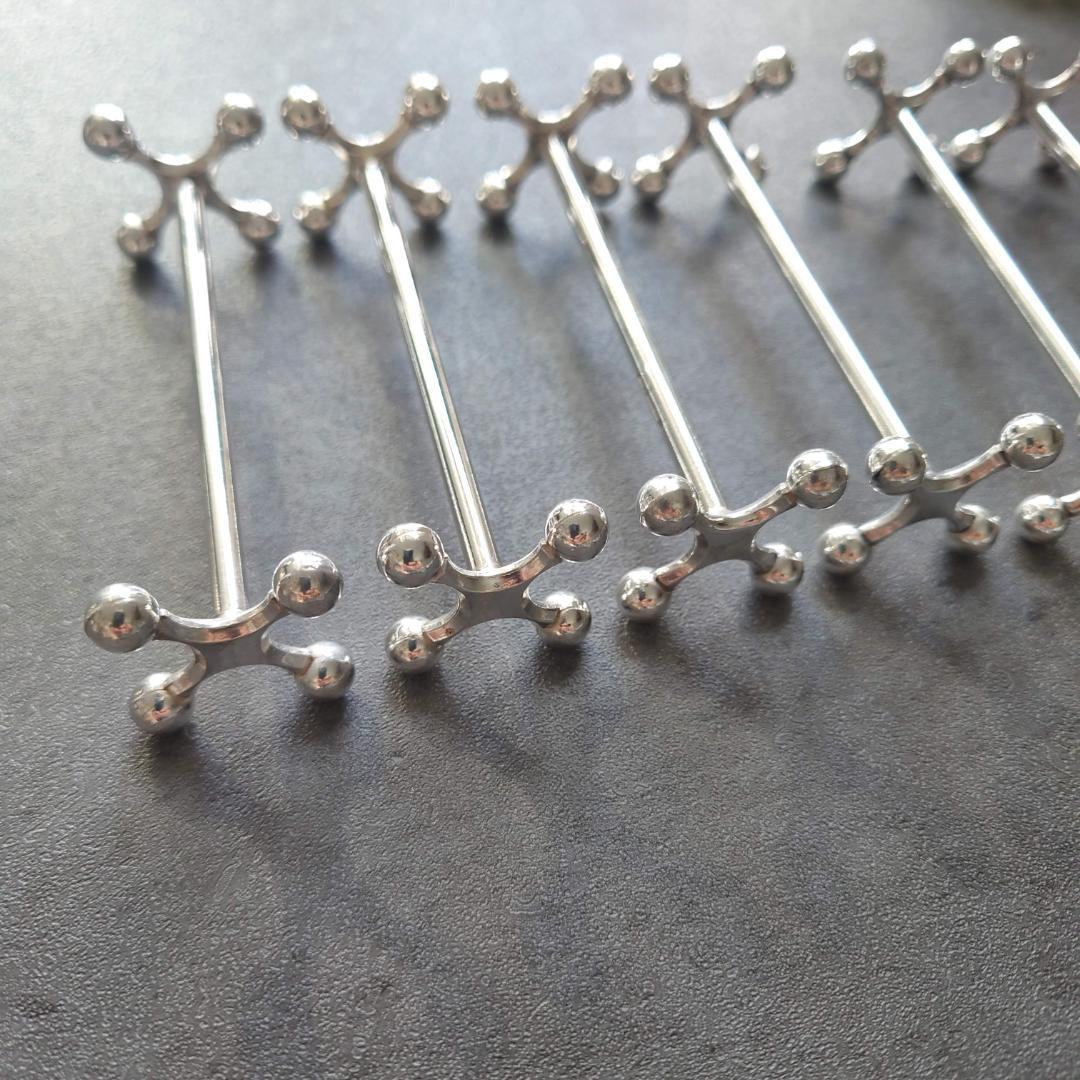 希少 美品 クリストフル ブール カトラリーレスト 6点