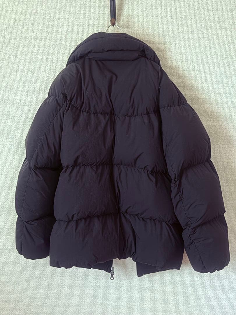 STUDIO NICHOLSON ブラックダウンジャケット SNM-672 S