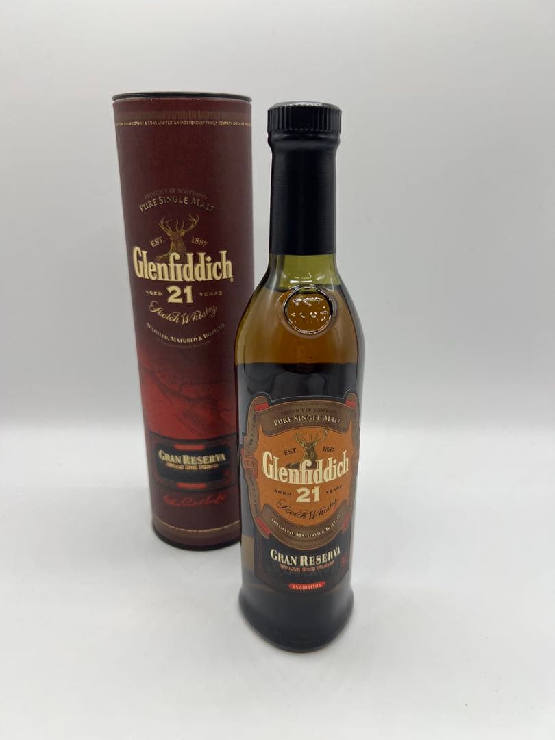 Glenfiddich 21 Gran Reserva 専用筒入り　200ml