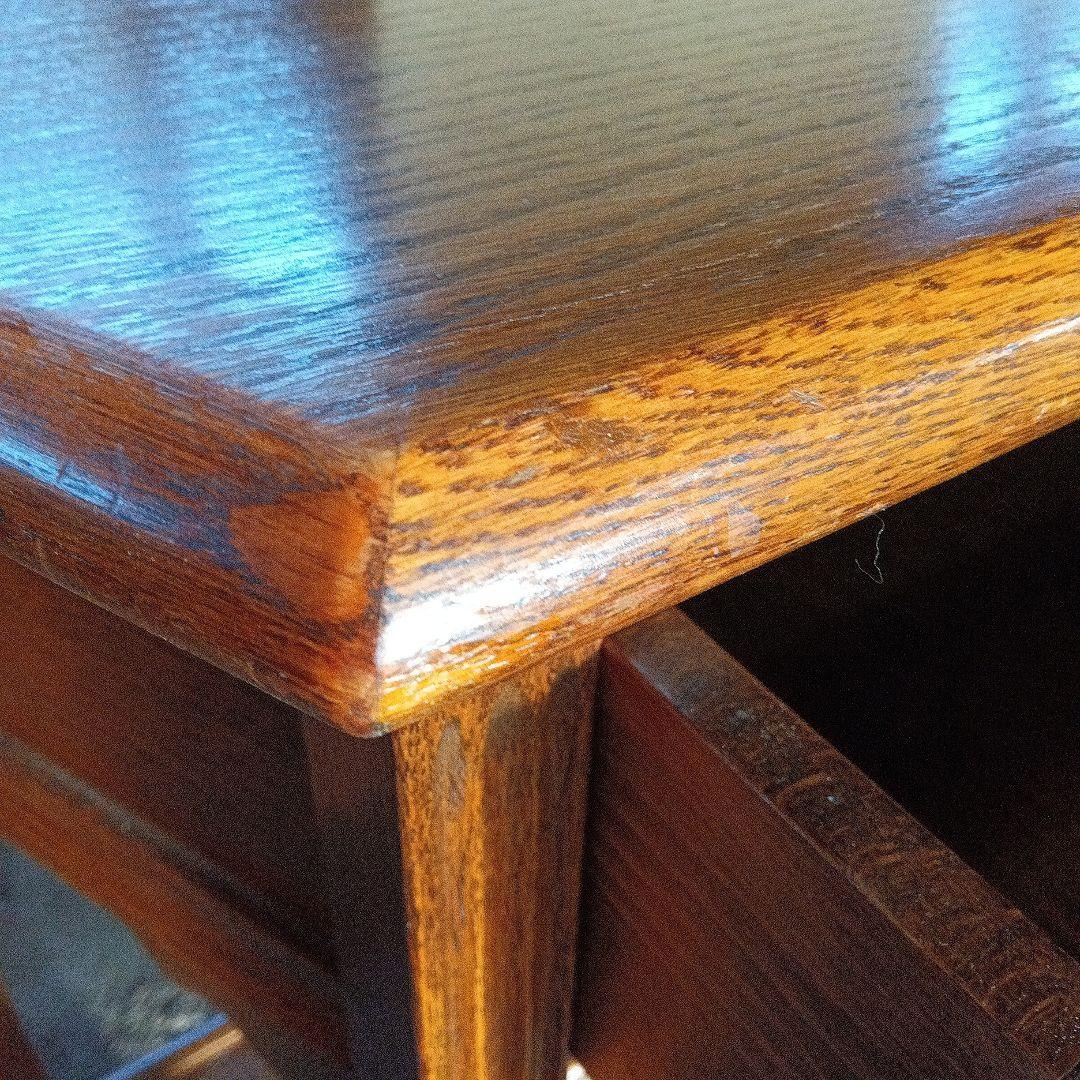 イギリス アンティーク 家具 ホールテーブル コンソール 花台 木製 6738d