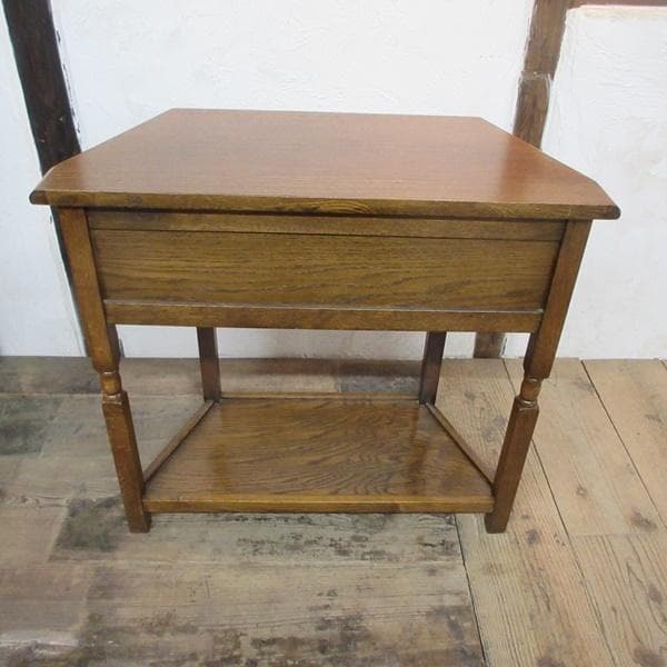 イギリス アンティーク 家具 ホールテーブル コンソール 花台 木製 6738d