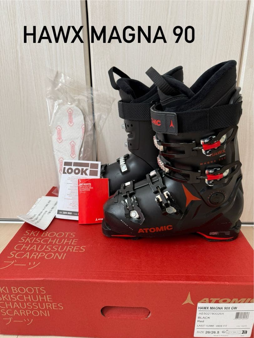 atomicアトミックHAWX NAGNA90 GW 26.0-26.5cm