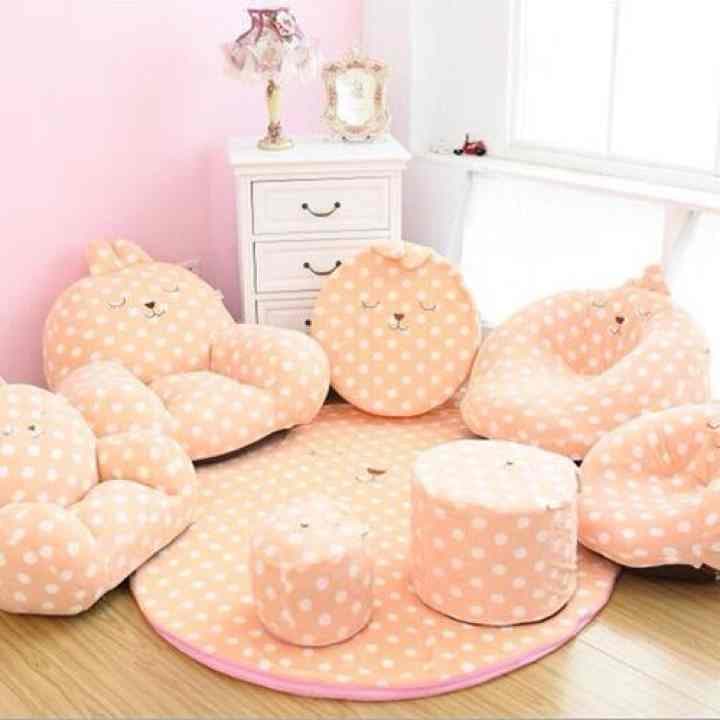 ぬいぐるみソファ椅子じゅうたんミニソファ8点セット002502