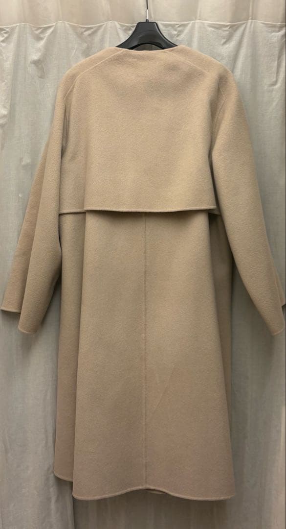 GALERIE VIE ウールダブルフェイス カラーレストレンチコート