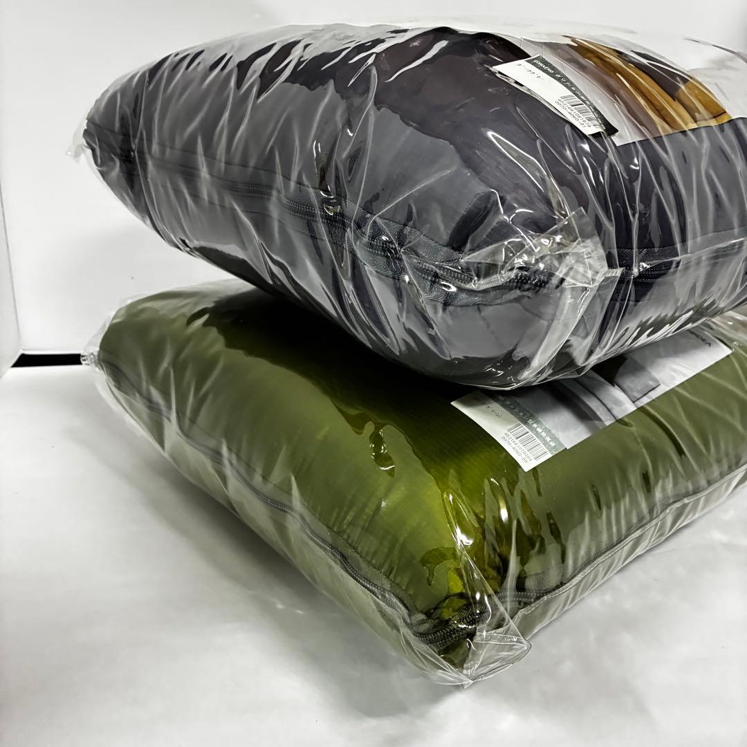 【未使用】SONAENO クッション型 多機能寝袋 2点セット 防災 レジャー