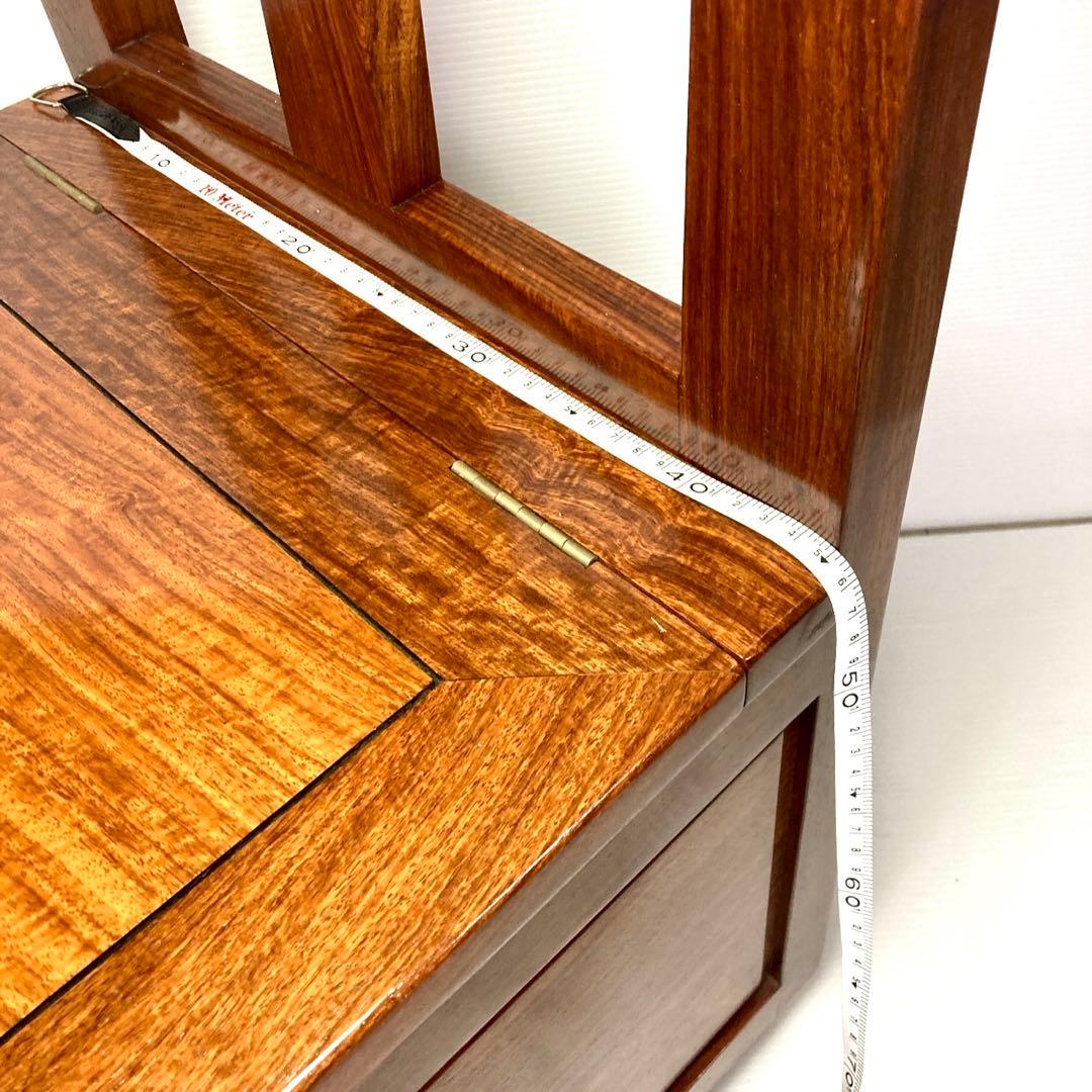 【最終値引✨】花梨 無垢材 ダイニングチェア 回転 囲炉裏チェア セット売り限定