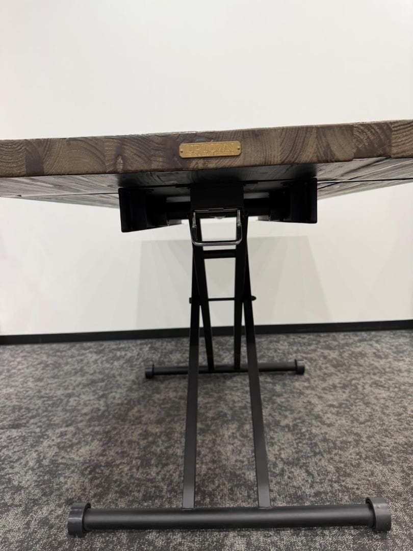 UP PULLEY LIFTING TABLE おしゃれ昇降式ダイニングテーブル