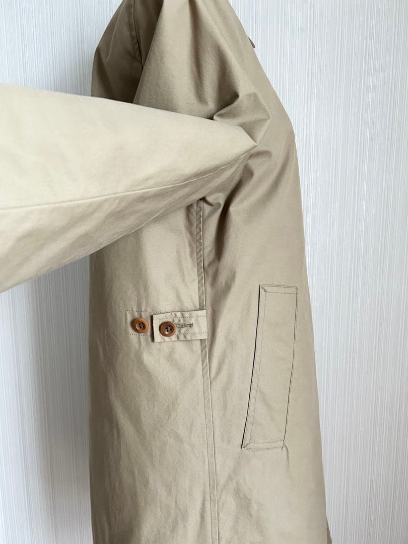 MHL. ダウンライナー付き コットンステンカラーコート 0