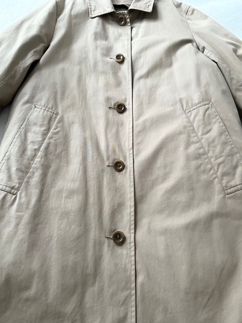 MHL. ダウンライナー付き コットンステンカラーコート 0