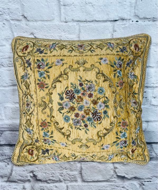 ＊イタリア製ジャガード織クッションカバー　　4枚set＊