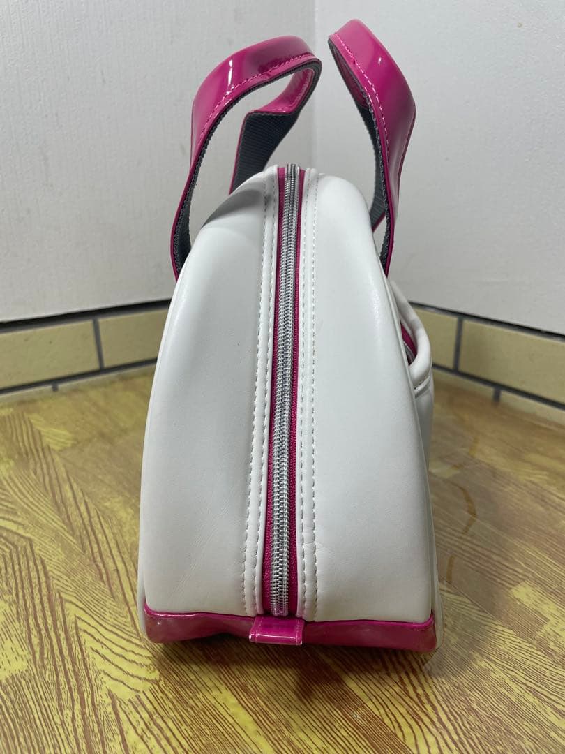 【2点セット】 PING ゴルフトートバッグ&カートバッグ ホワイト/ピンク