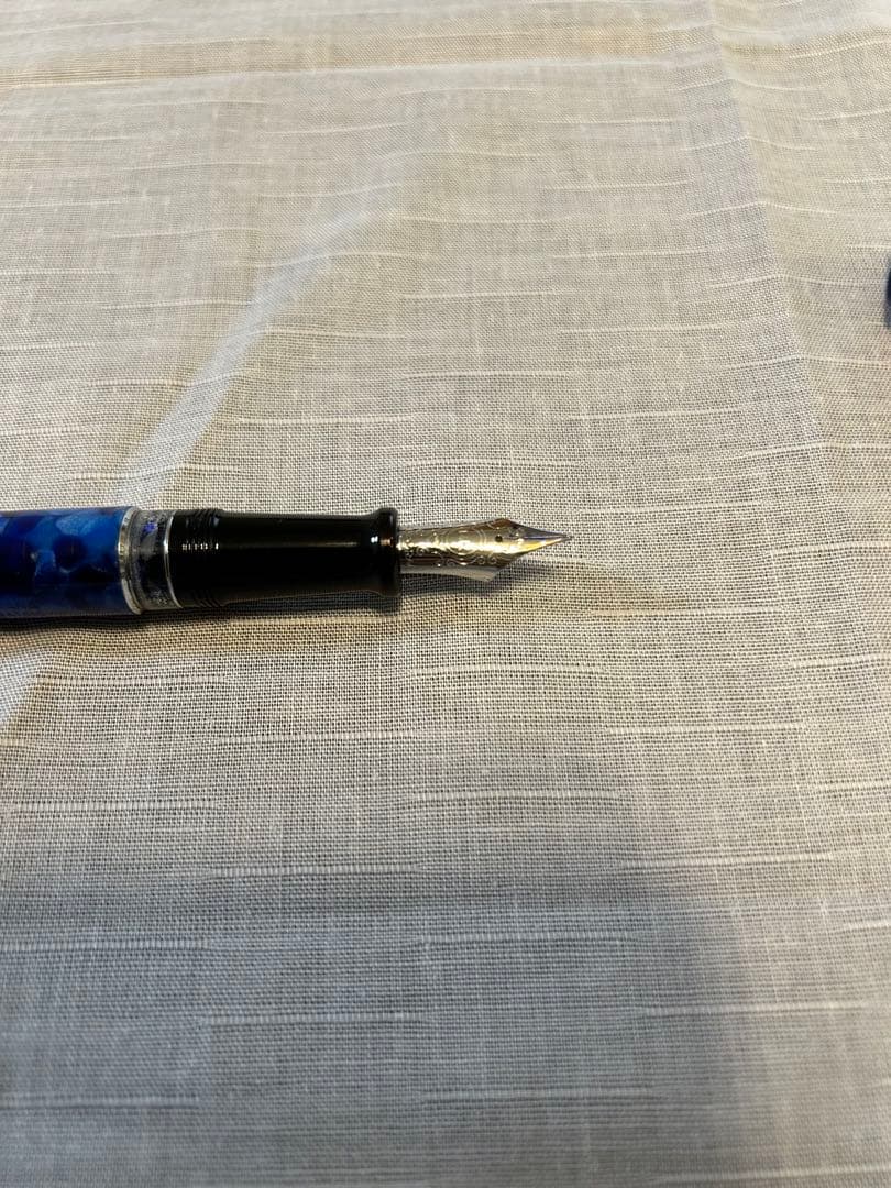 AURORA アウロラ　オプティマ万年筆　インク付き