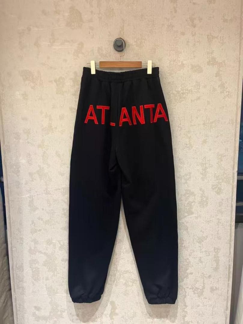 Mowalola ジョガーパンツ ブラック