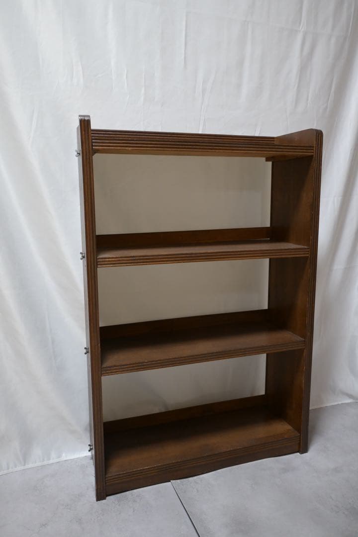 本棚　蝶ナット　4段　古道具　アンティーク　LTS002