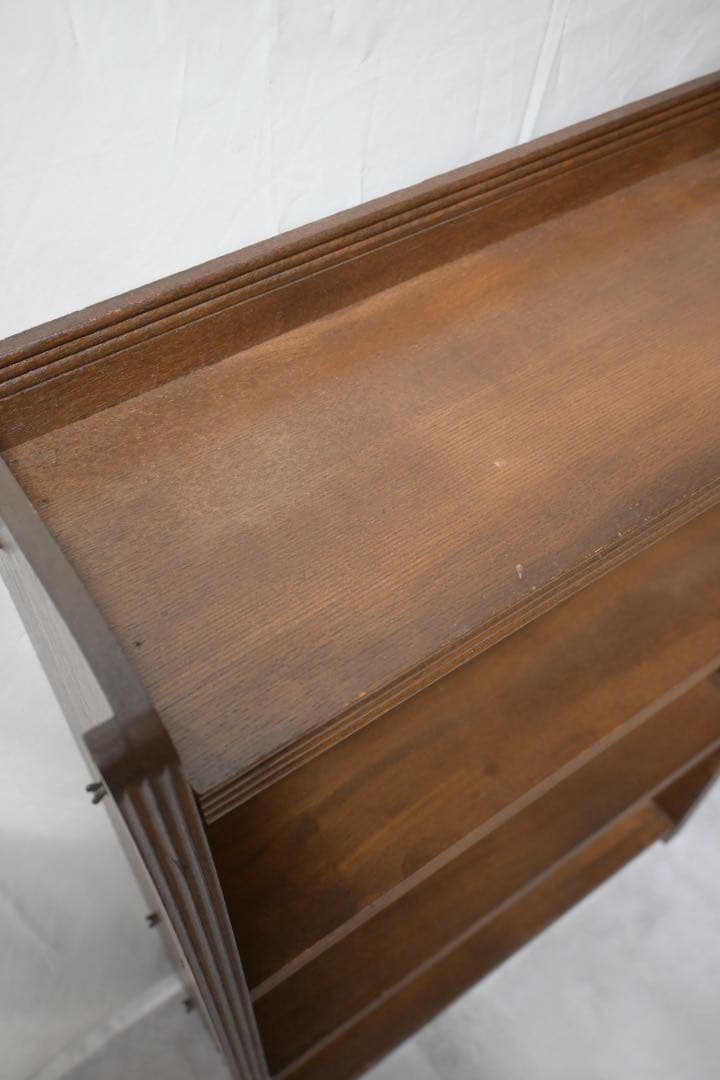 本棚　蝶ナット　4段　古道具　アンティーク　LTS002