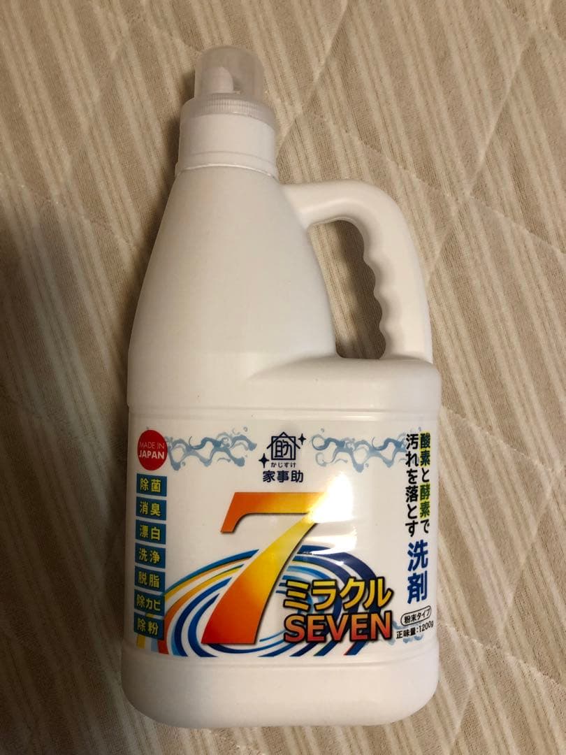 テレ東マート　ミラクルセブン洗剤 1200g 日本製