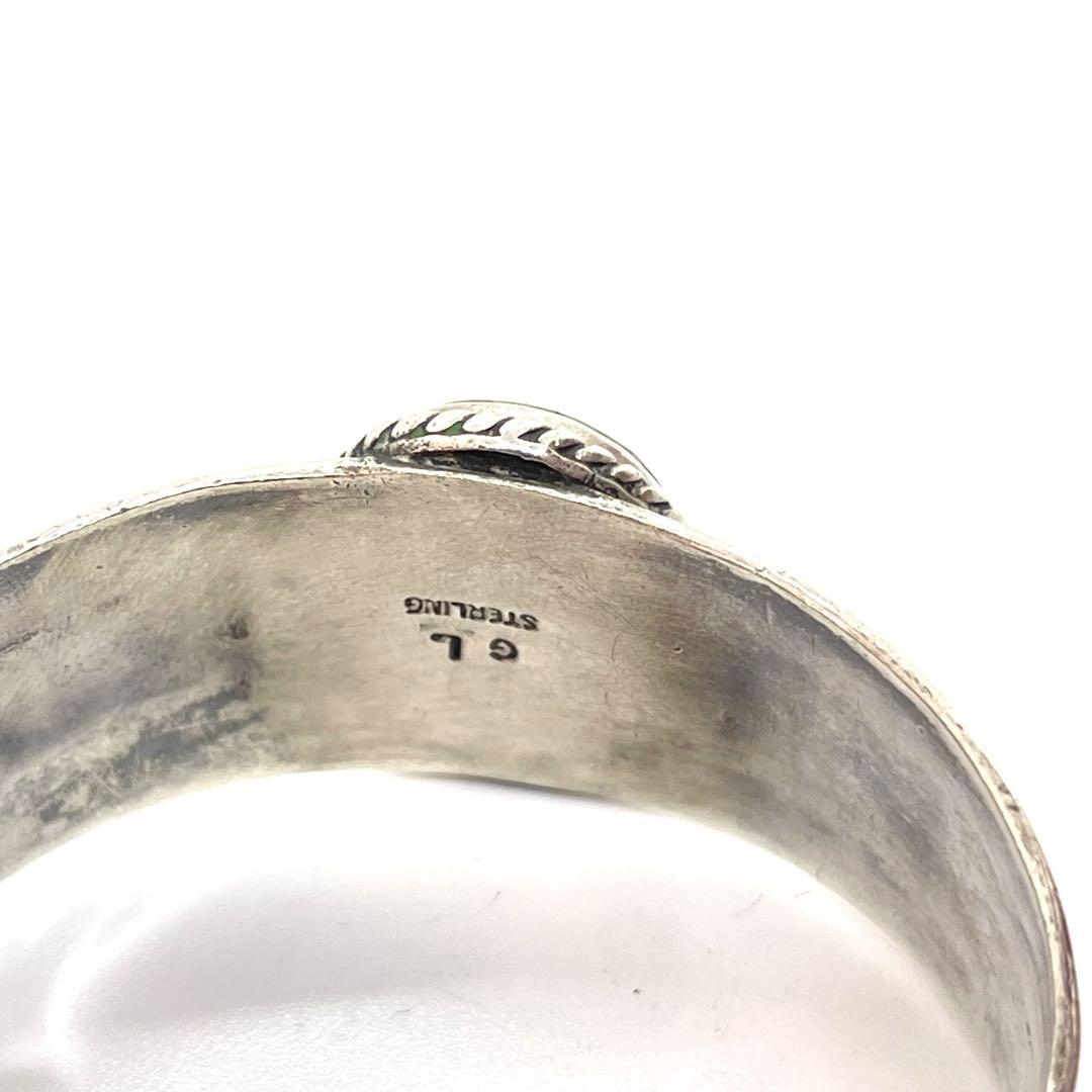 ねこまんじゅう 様用●ナバホ族●ターコイズ ●シルバーバングル●925●ビンテー