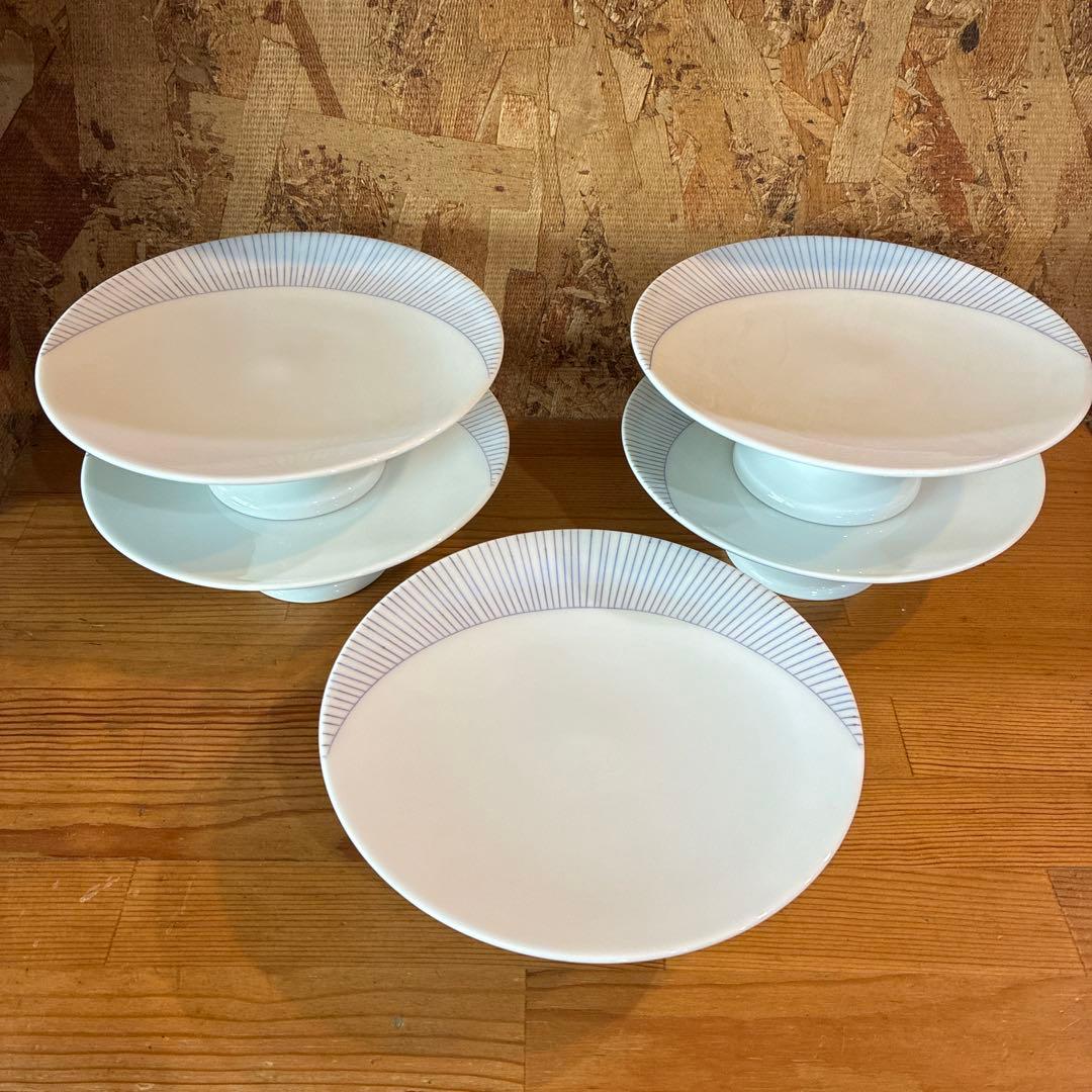 有田焼　中仙窯 中尾恭純　彩色象嵌　高台皿