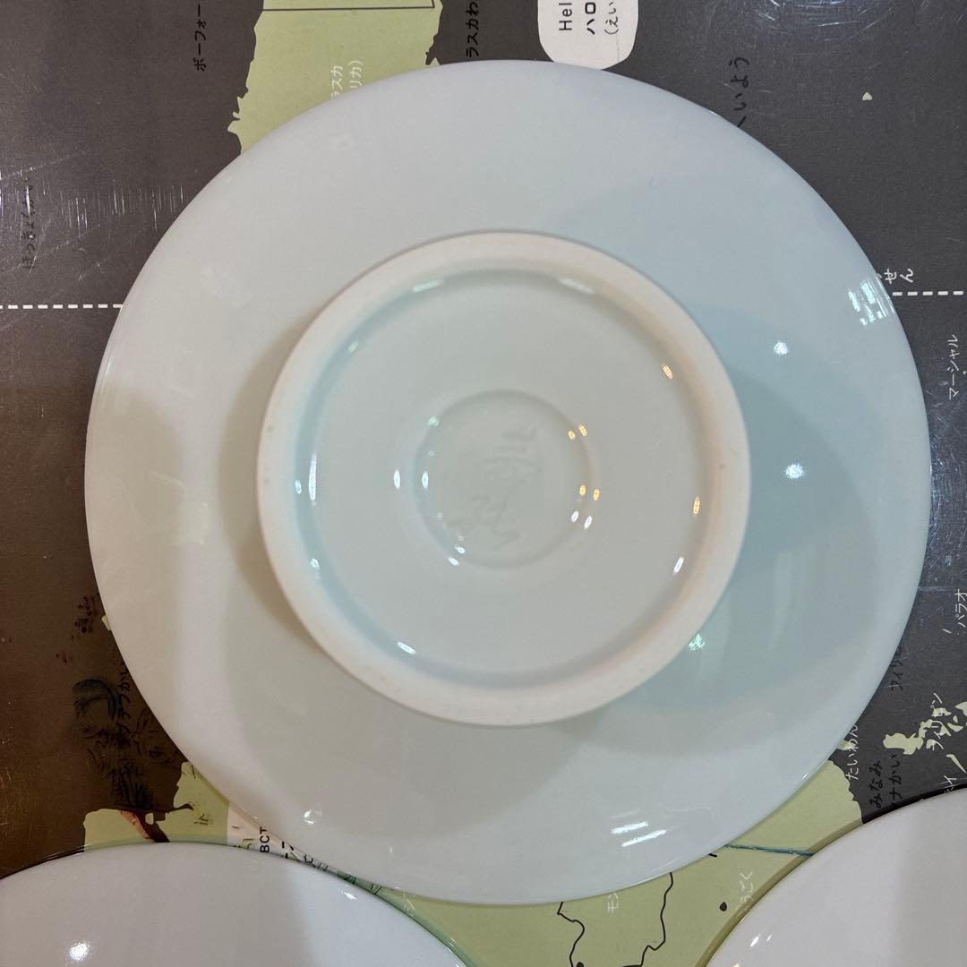 有田焼　中仙窯 中尾恭純　彩色象嵌　高台皿