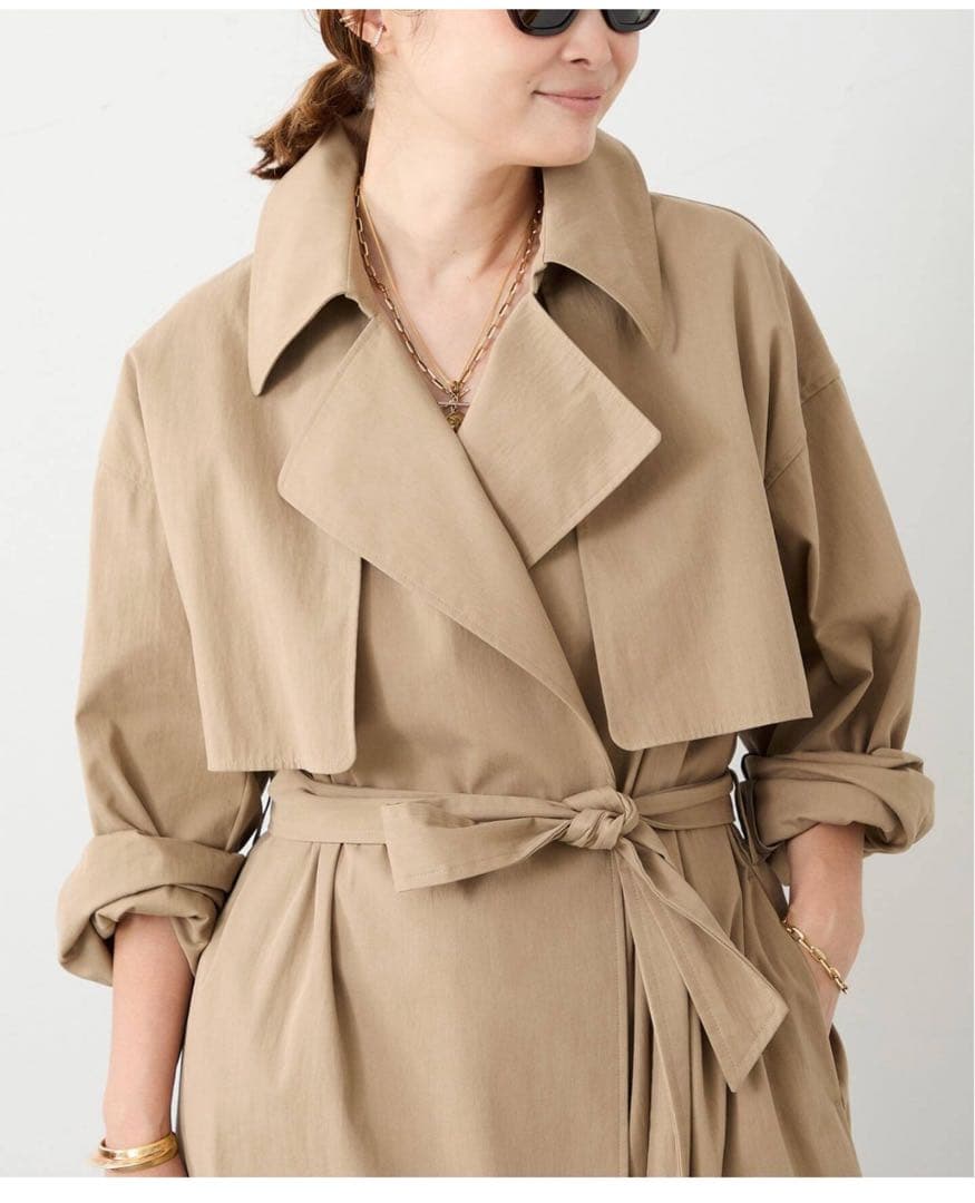 Deuxieme Classe オーバーサイズ トレンチコート サイズ36