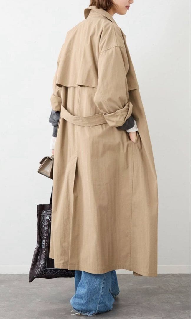 Deuxieme Classe オーバーサイズ トレンチコート サイズ36