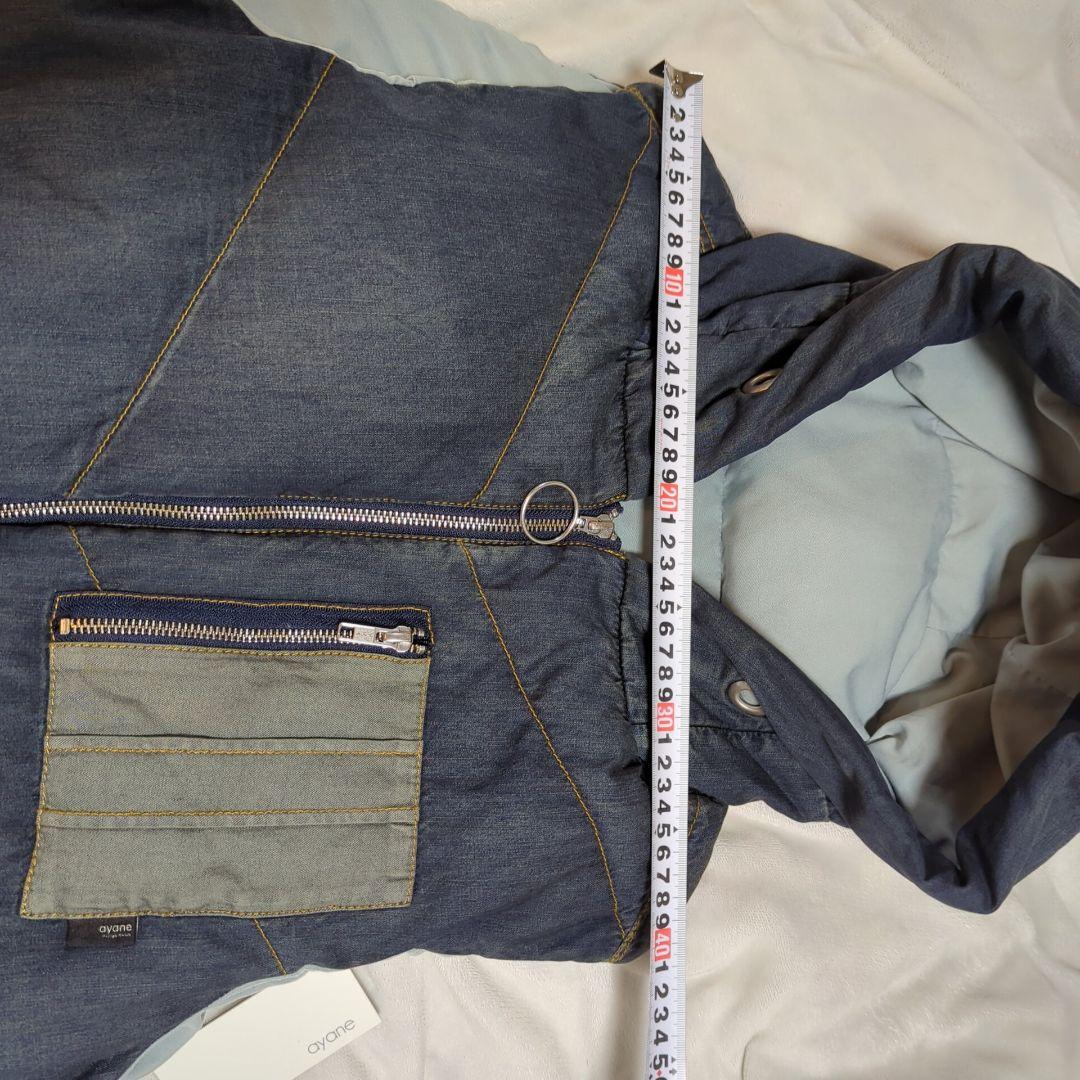 うっちー様！！2025年モデル　アヤン　ayane　ダンガリーダウンベスト　38