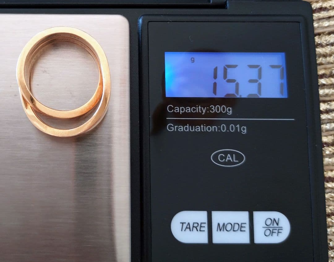 カルティエ Cartier リング パリリング K18YG #55