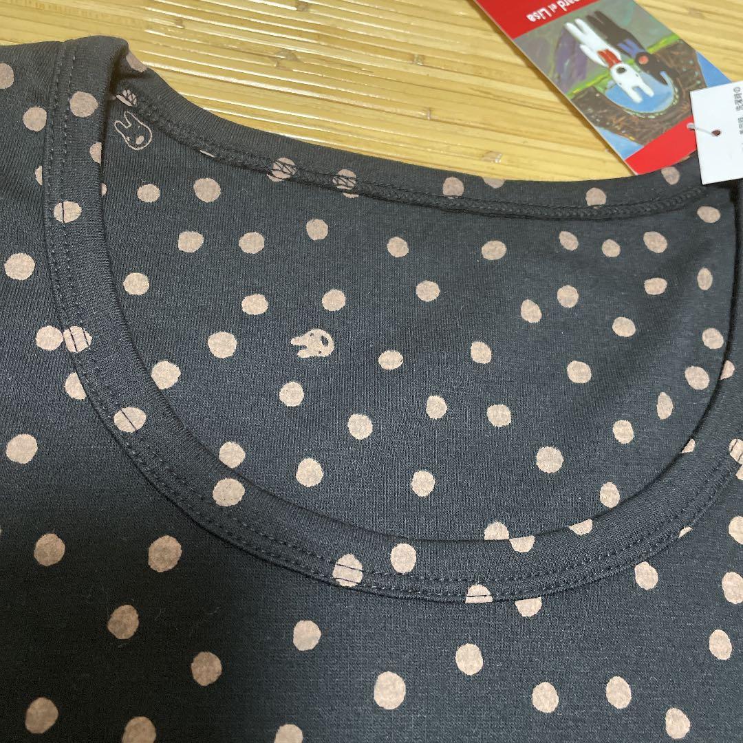 リサ&ガスパールチュニック タイプエプロン黒新品未使用