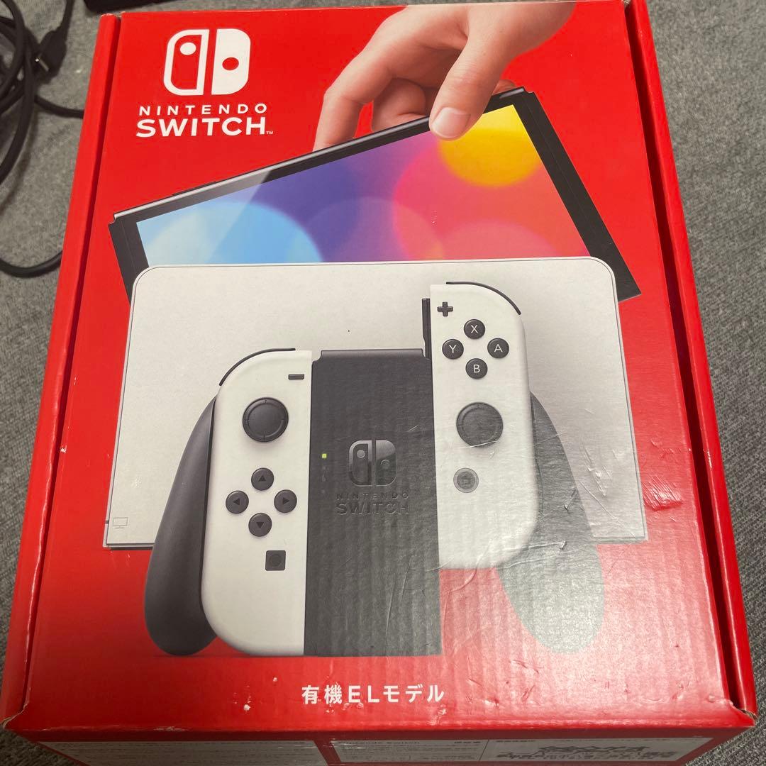 Nintendo Switch 有機ELモデル　ホワイトSDカードなどおまけつき