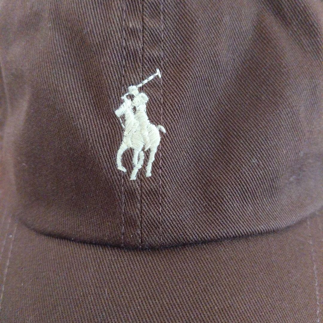 【新品】ポロ ラルフ・ローレン ブラウンキャップ　レア 国内正規品