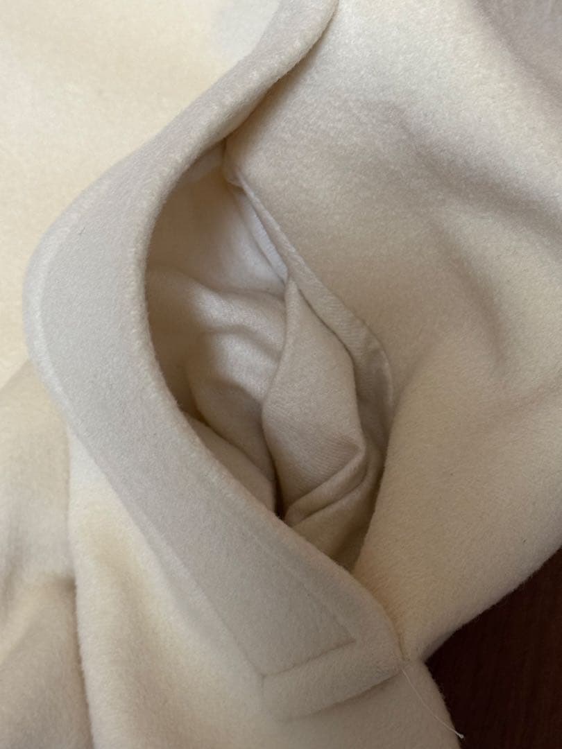 【MaxMara】　ベルデッドデザイン　ロングコート