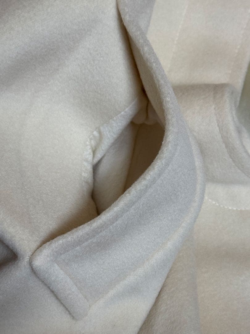 【MaxMara】　ベルデッドデザイン　ロングコート