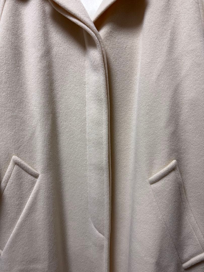 【MaxMara】　ベルデッドデザイン　ロングコート