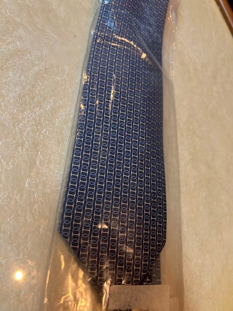 HERMES エルメス ネクタイ H柄　100%シルク