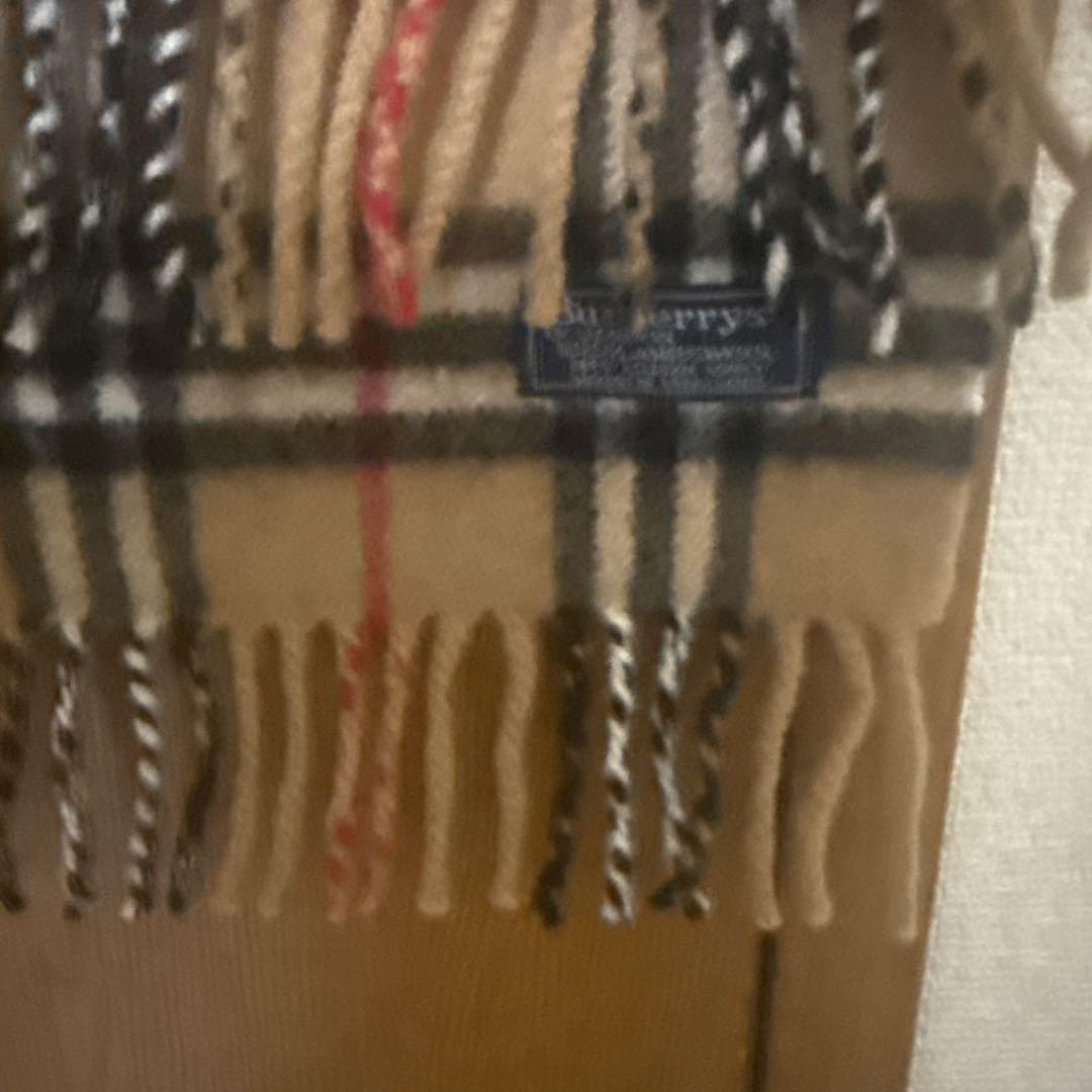 英国製 BURBERRY バーバリー ベージュ ノバチェック マフラー