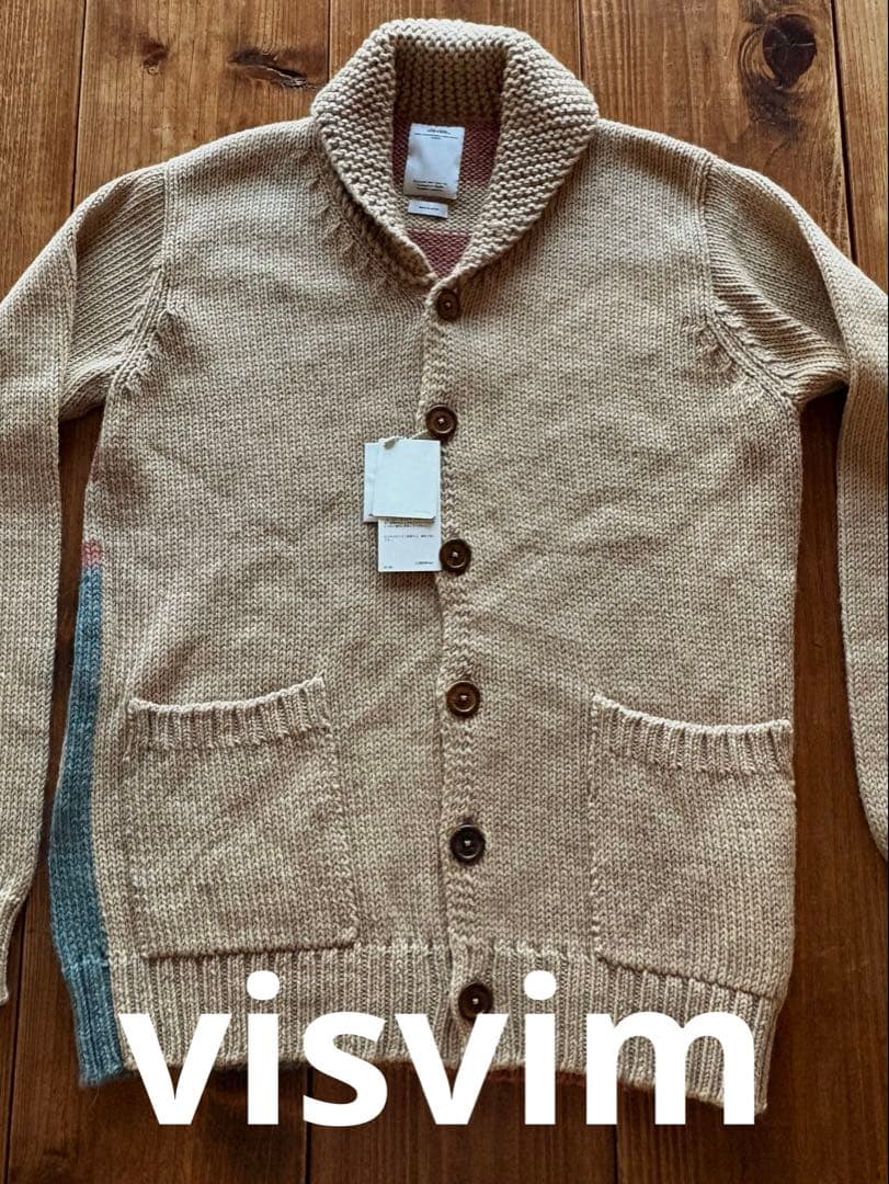 本日のみ‼︎【visvim】ビズビム　ショールカラーカーディガン《新品》　[XL]