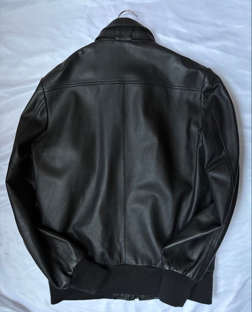 ジャケット・アウター n.hooly wood compile leather jaket