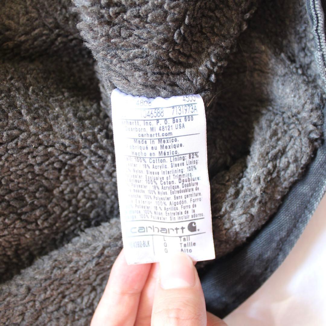 ［リアルワーク］Carhartt アクティブジャケット BLK 襤褸 シエラ L