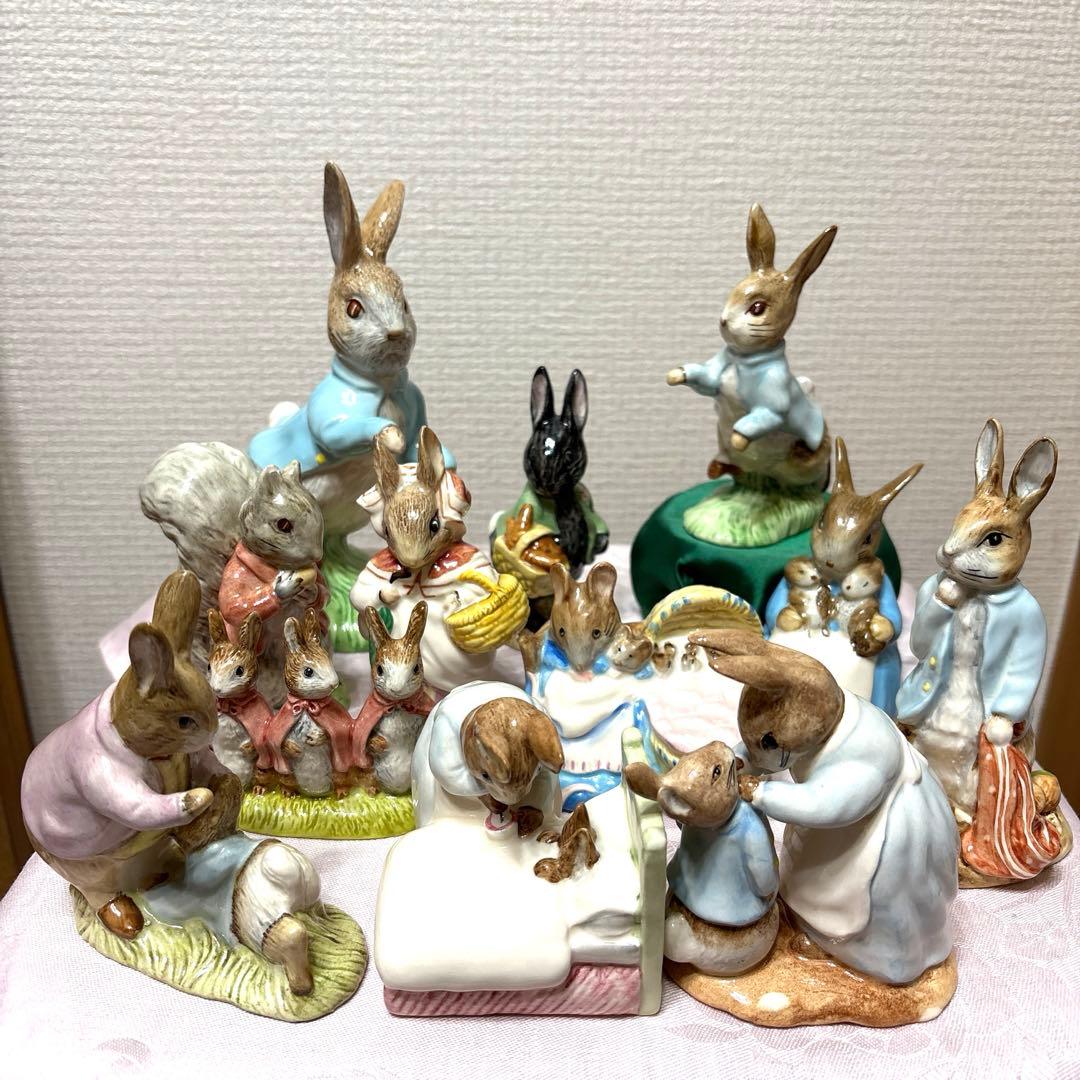 ピーターラビット　フィギリン　12個セット