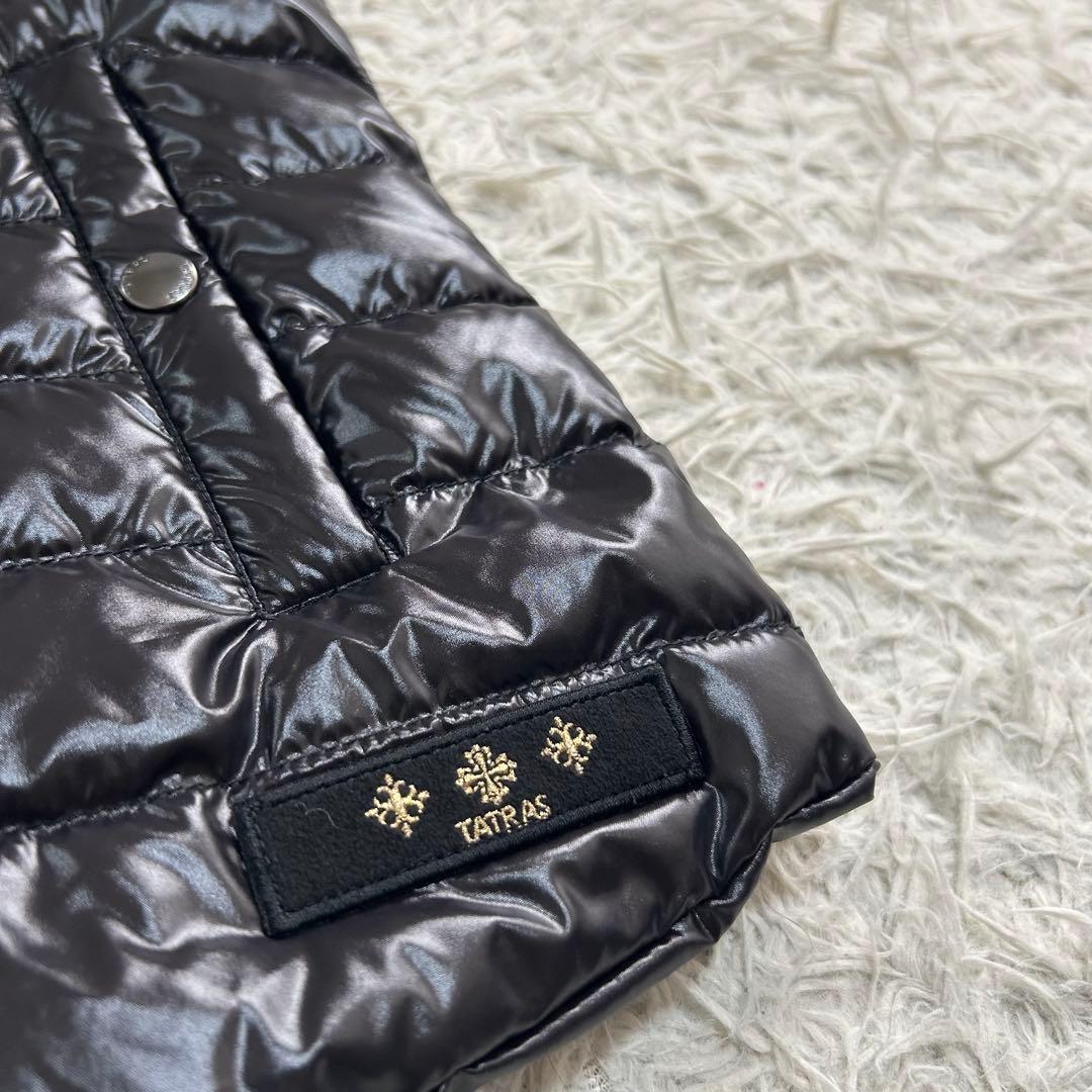 美品✨タトラス ダウンベスト 1 ナイロン 黒 ブラック
