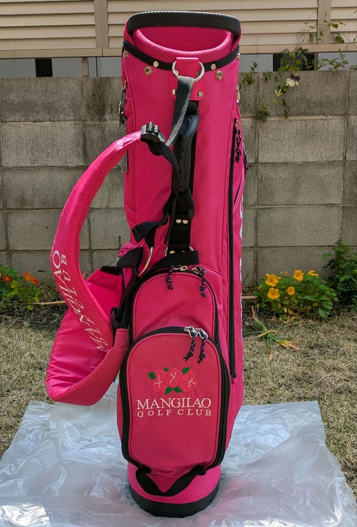 MANGILAO GOLF CLUB ゴルフバッグ　キャディバッグ ピンク