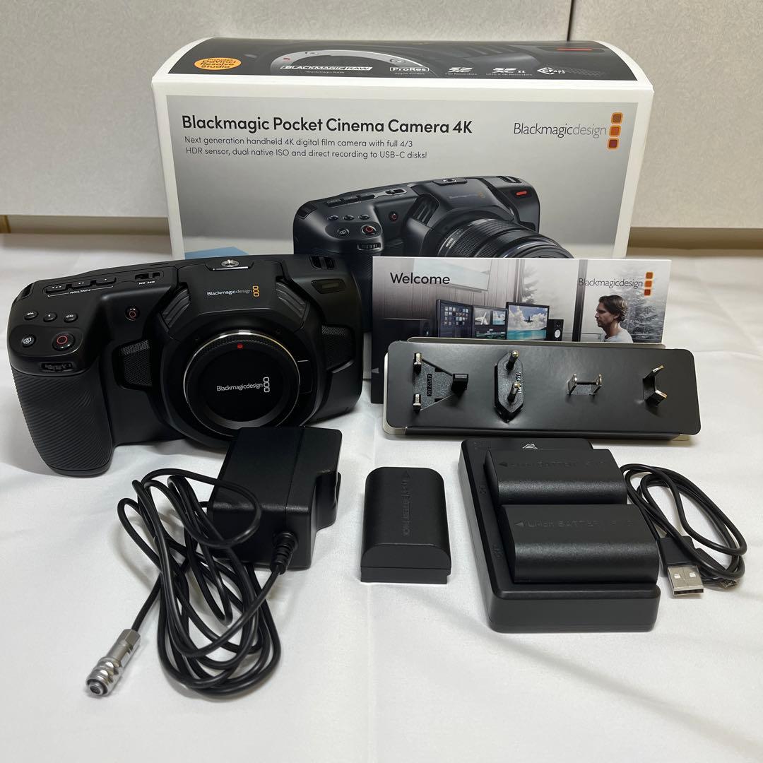 動作確認済 Blackmagic pocket cinema camera 4K