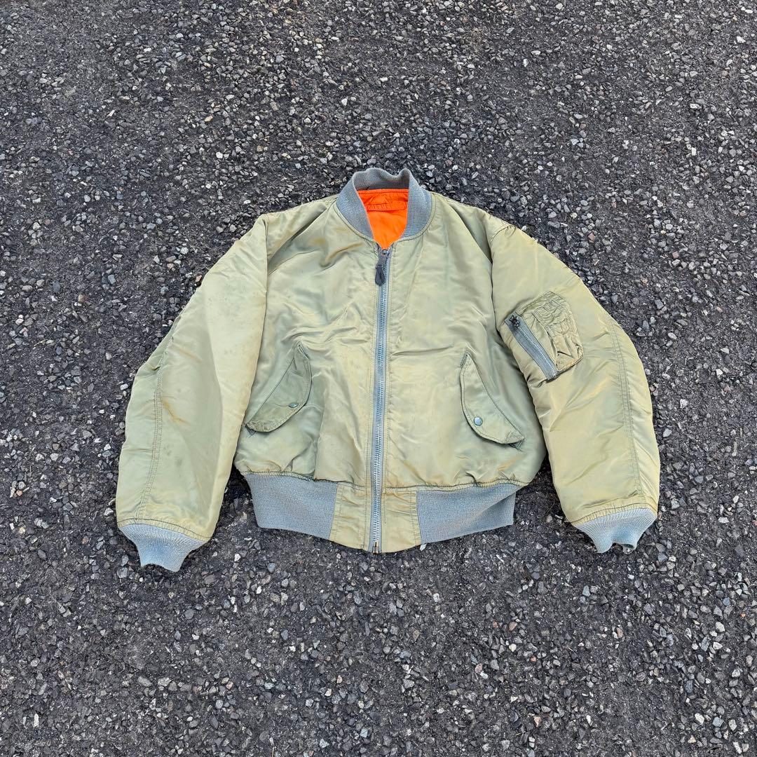 90s ALPHA USA製 MA-1 Flight Jacket