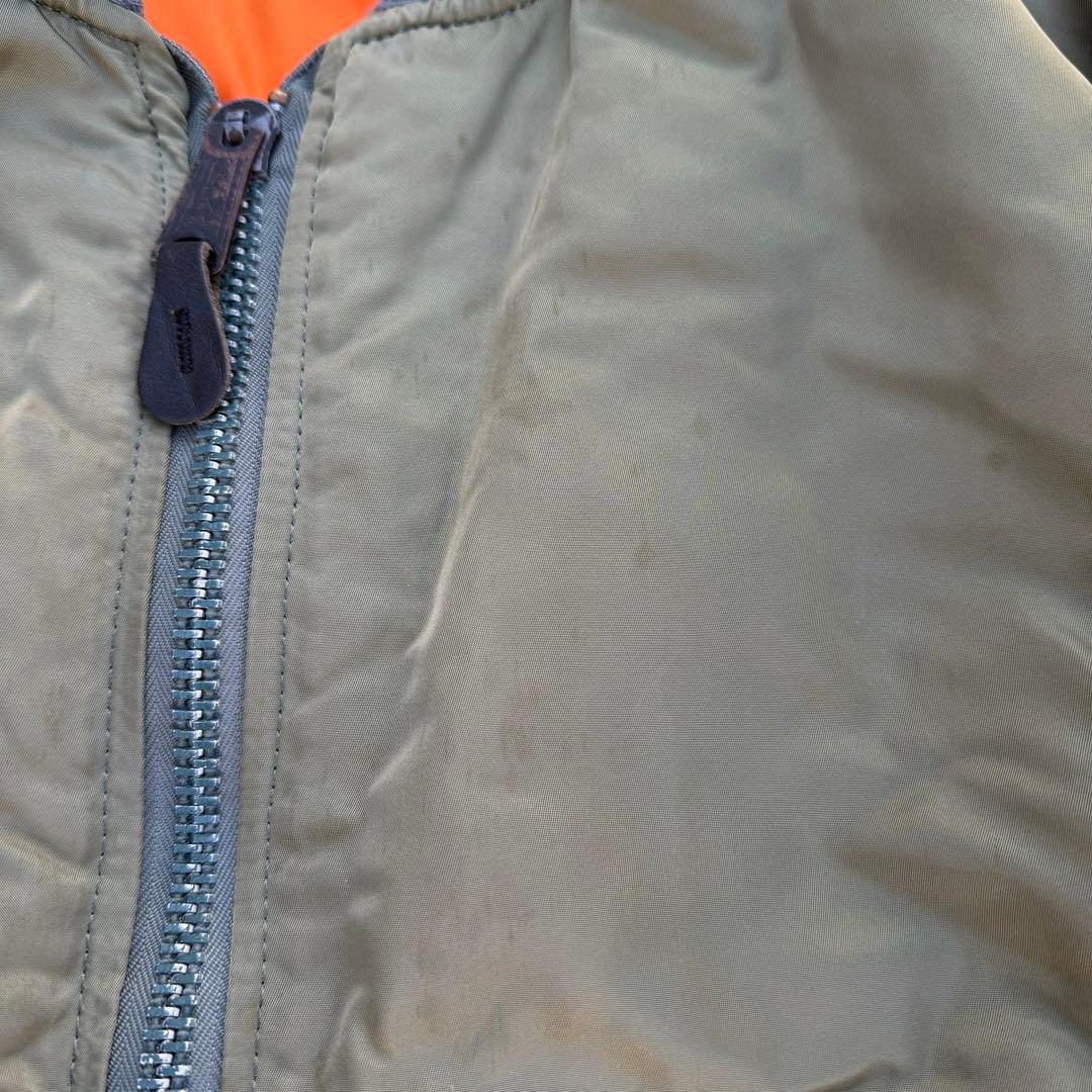 90s ALPHA USA製 MA-1 Flight Jacket