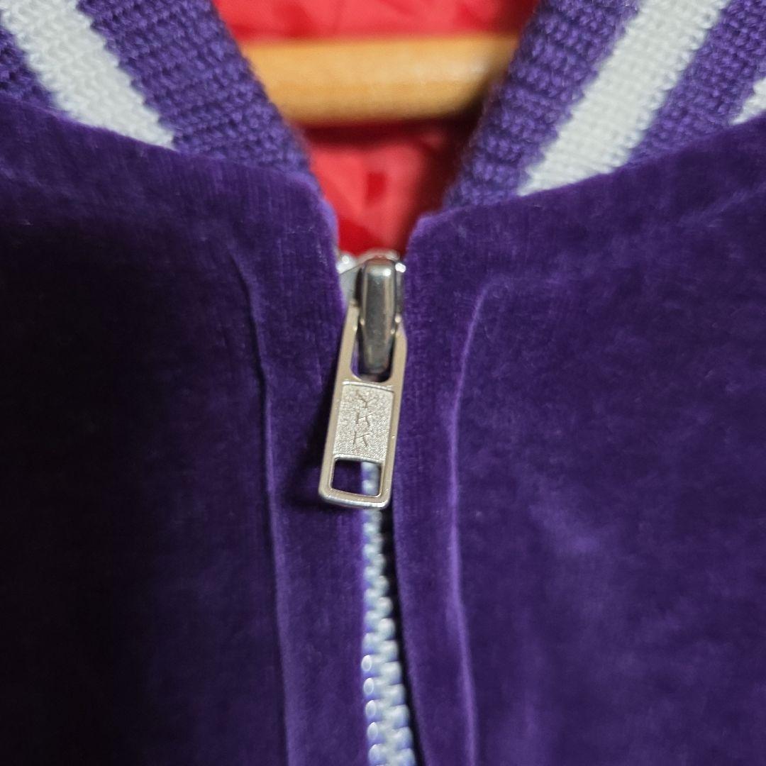 日本製 刺繍 別珍スカジャン　YKK製ジップ