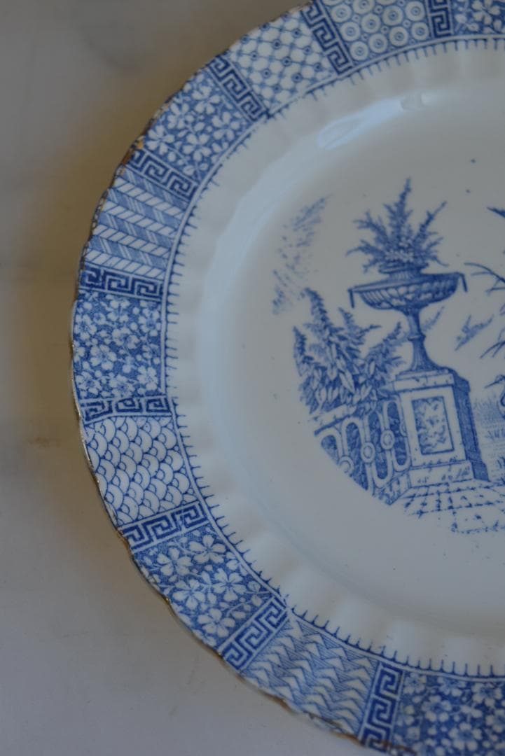 2枚組　超美品　リュネビル　DENTELLE（レース）皿　フランスアンティーク