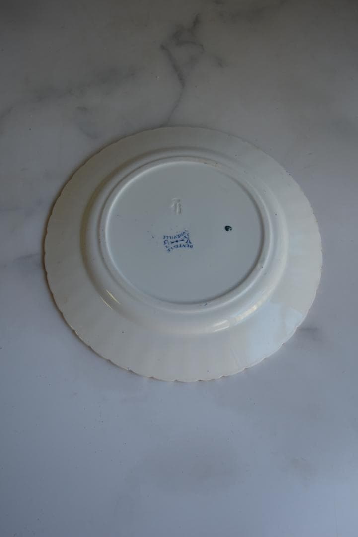 2枚組　超美品　リュネビル　DENTELLE（レース）皿　フランスアンティーク