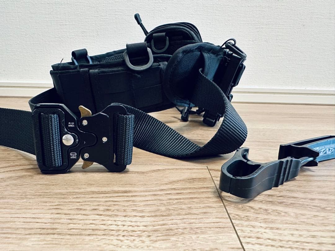 サバイバルゲーム用ブラック装備セット